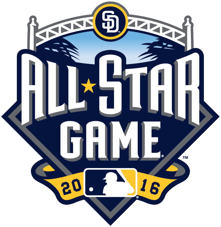MLB All-Star Game 2016 Primary Logo iron on transfers for clothing